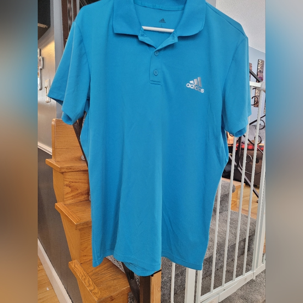 Blue added as polo shirt